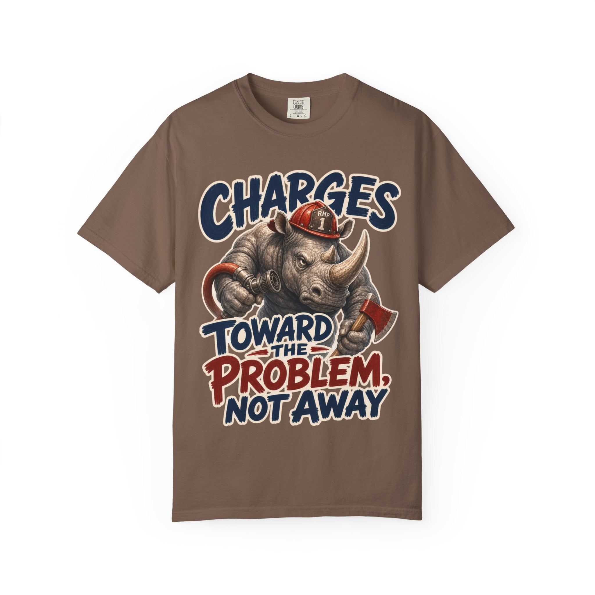 Rhino Firefighter T-Shirt