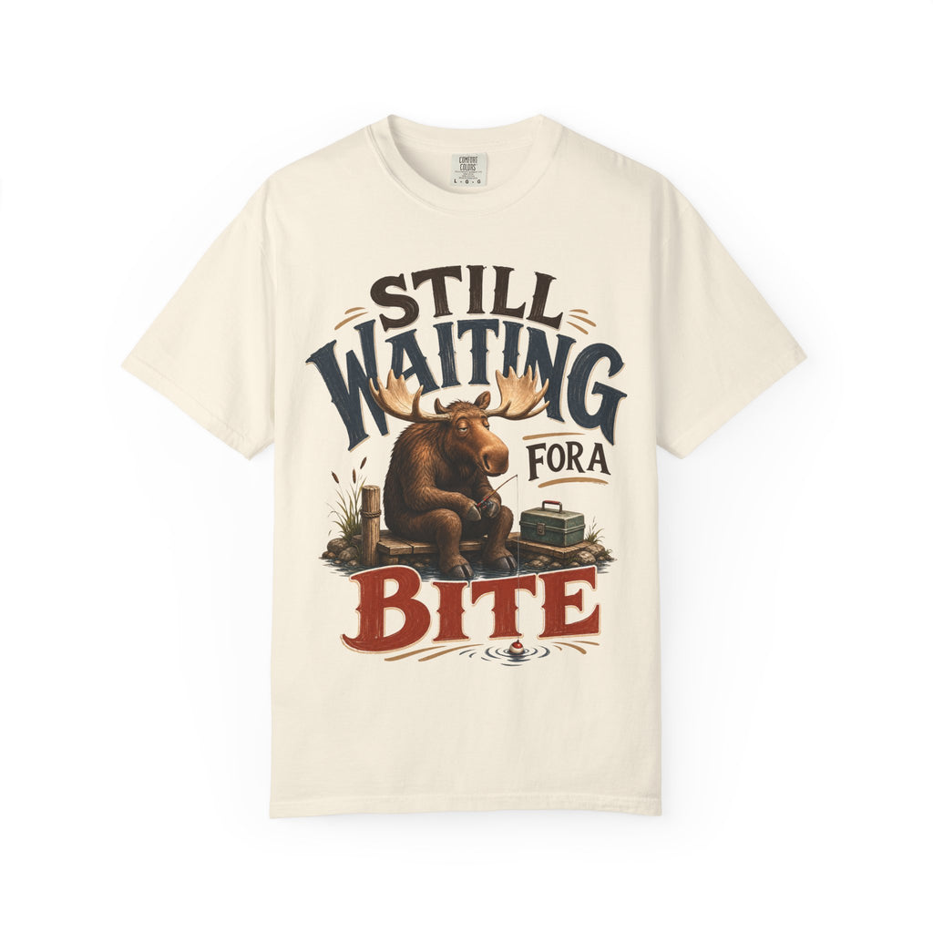 Moose Ice Fishing T-Shirt