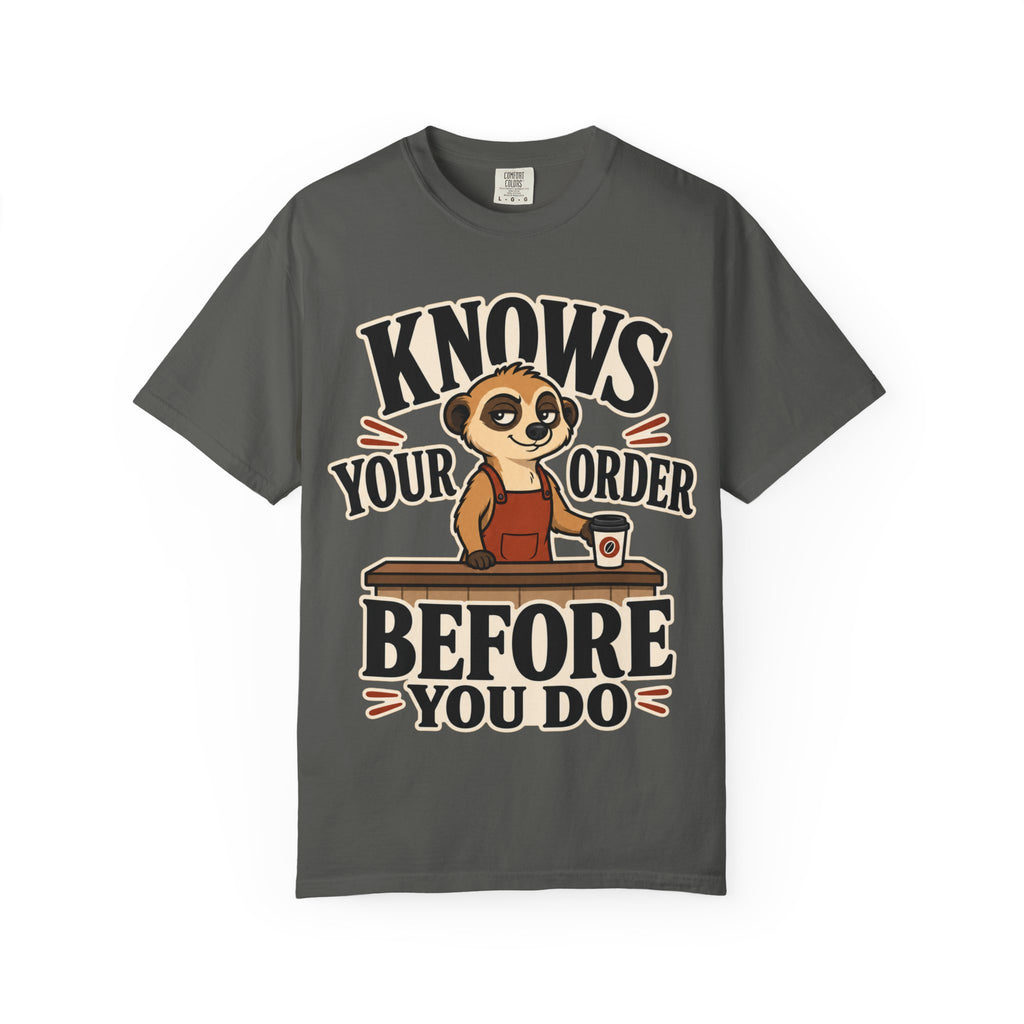 Meerkat Barista T-Shirt
