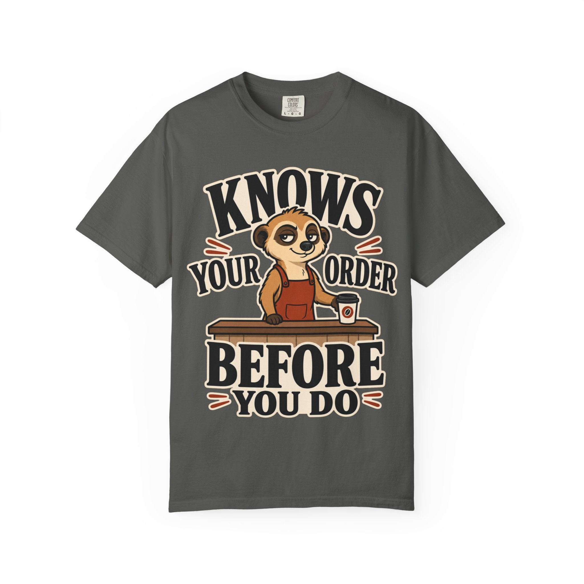 Meerkat Barista T-Shirt