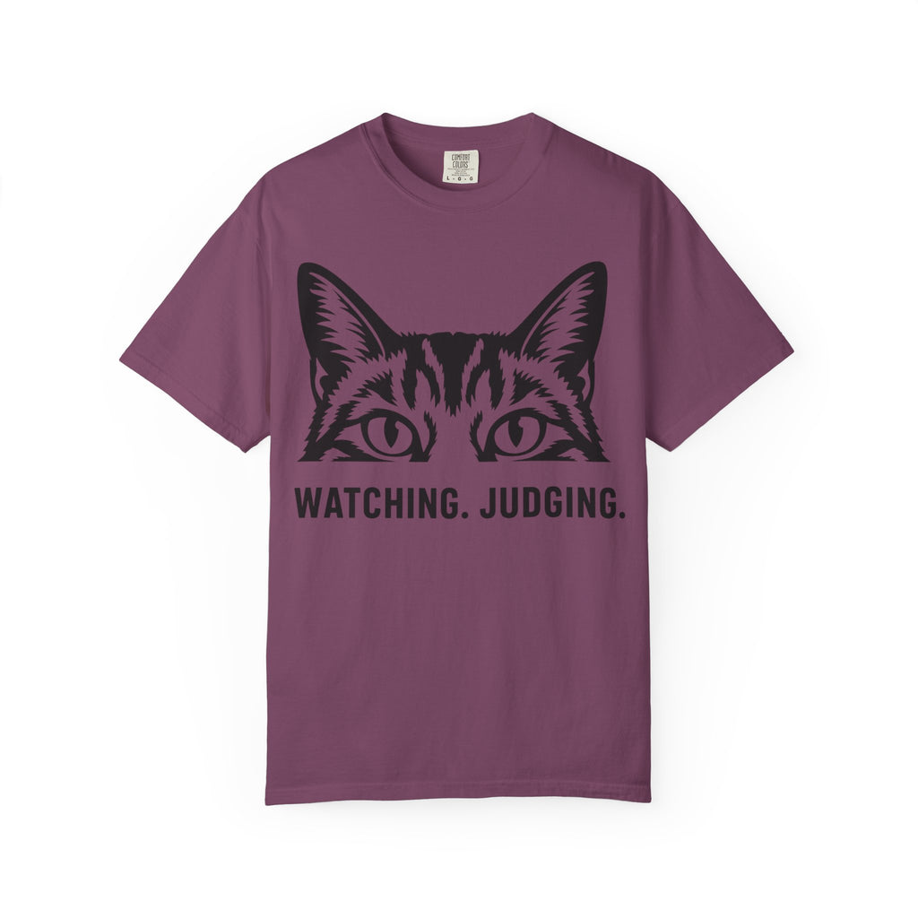Cat Watching. Judging. T-Shirt