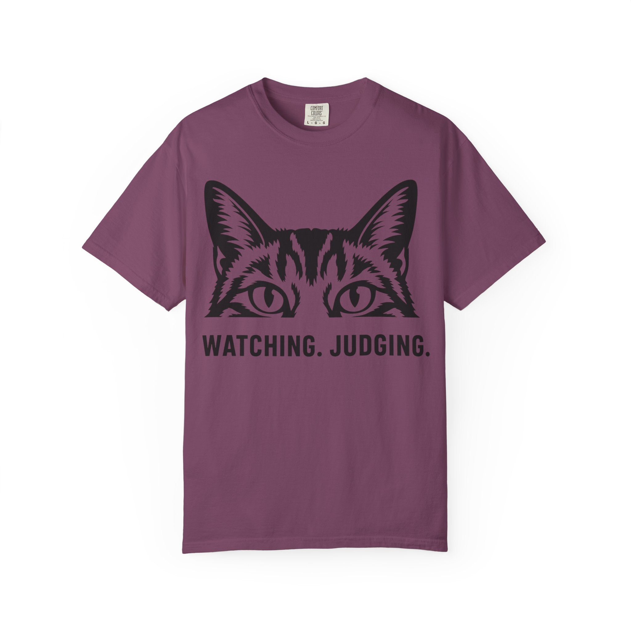 Cat Watching. Judging. T-Shirt