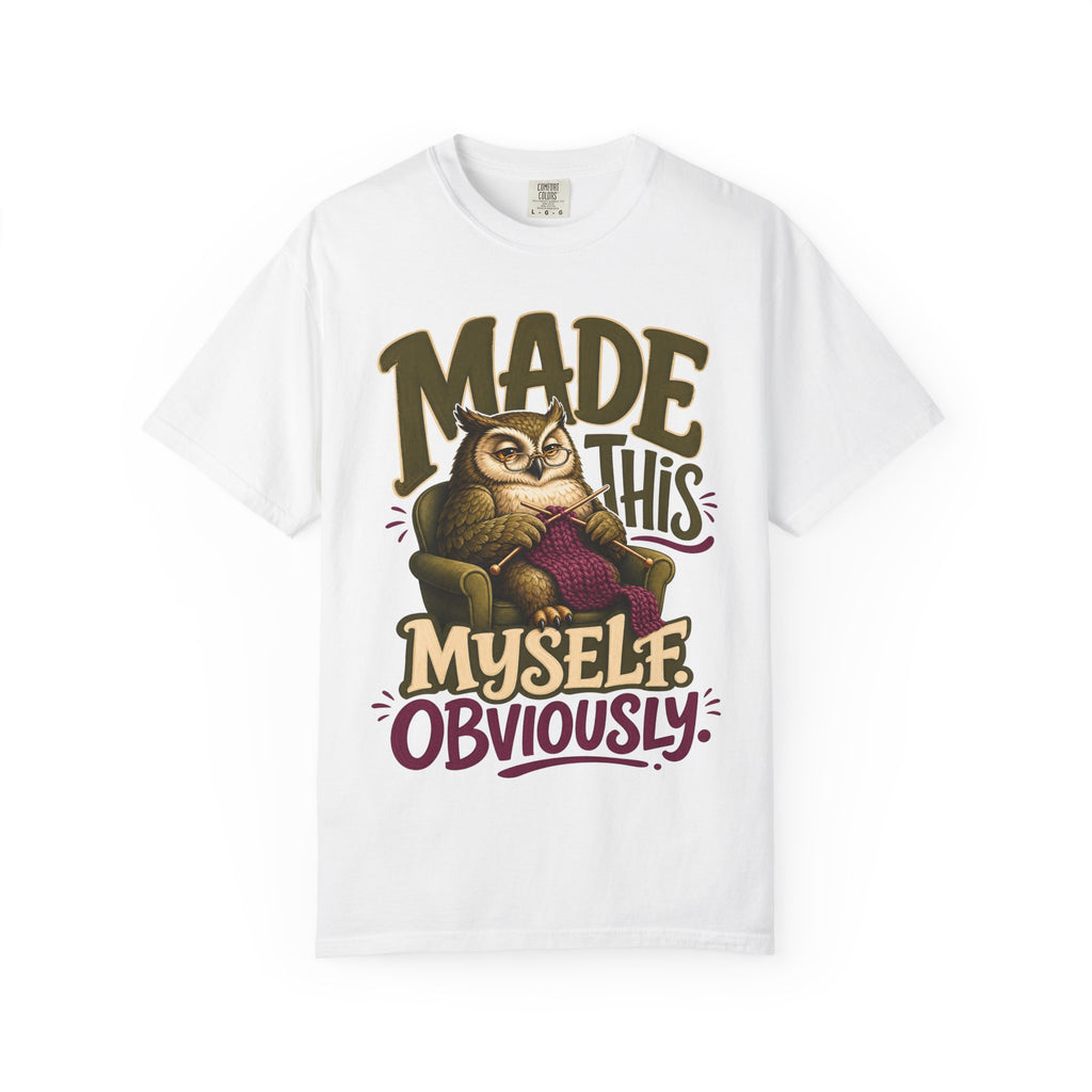 Owl Knitting T-Shirt