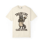 Raccoon Trash Life Classy Attitude T-Shirt