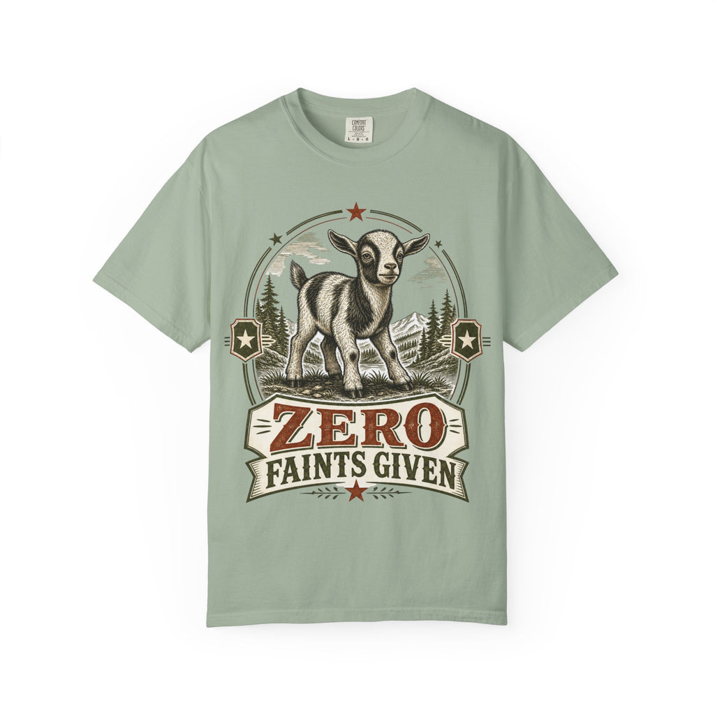 Baby Goat Zero Faints Given T-Shirt