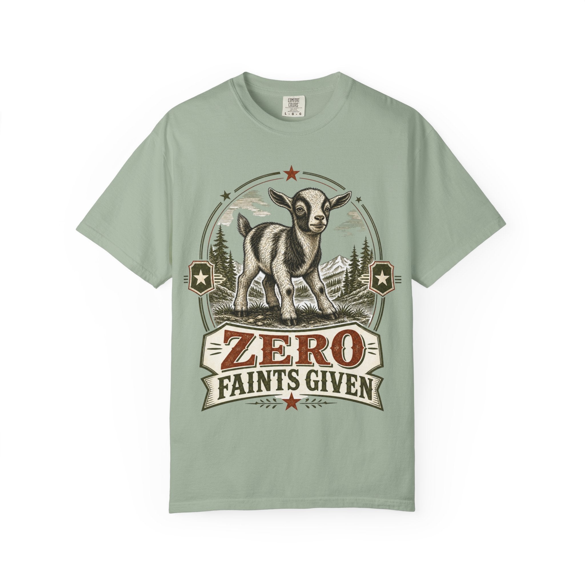 Baby Goat Zero Faints Given T-Shirt
