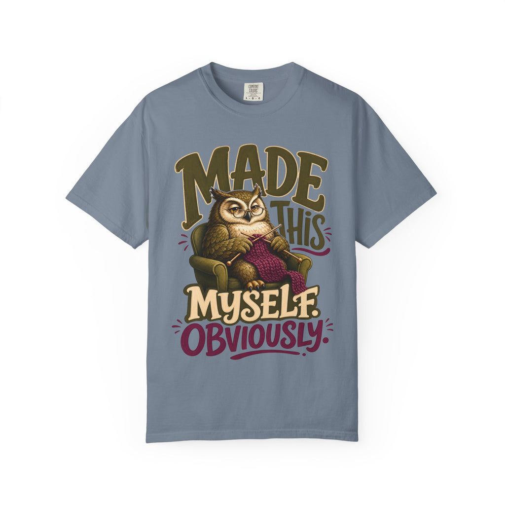 Owl Knitting T-Shirt