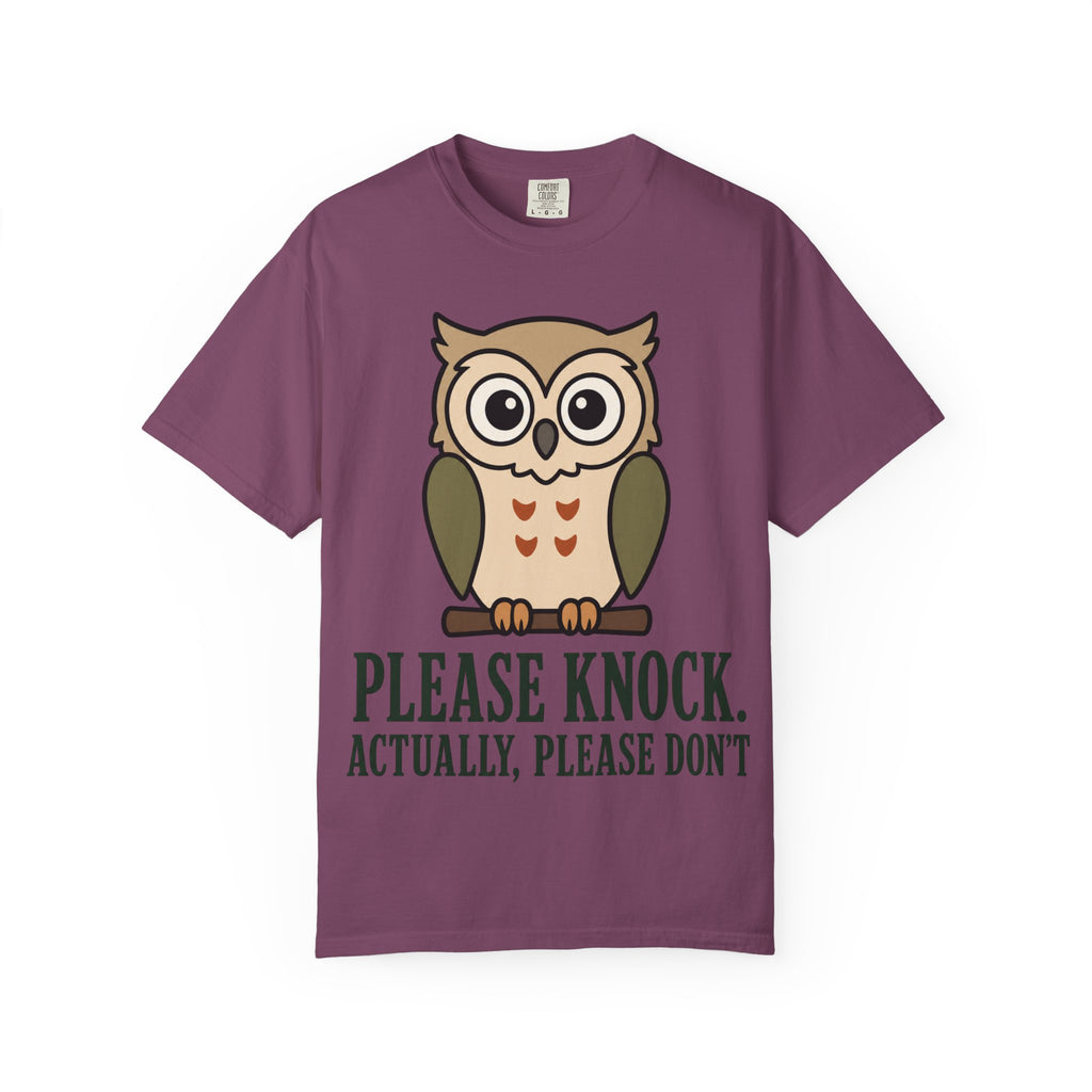 Owl Please Knock T-Shirt