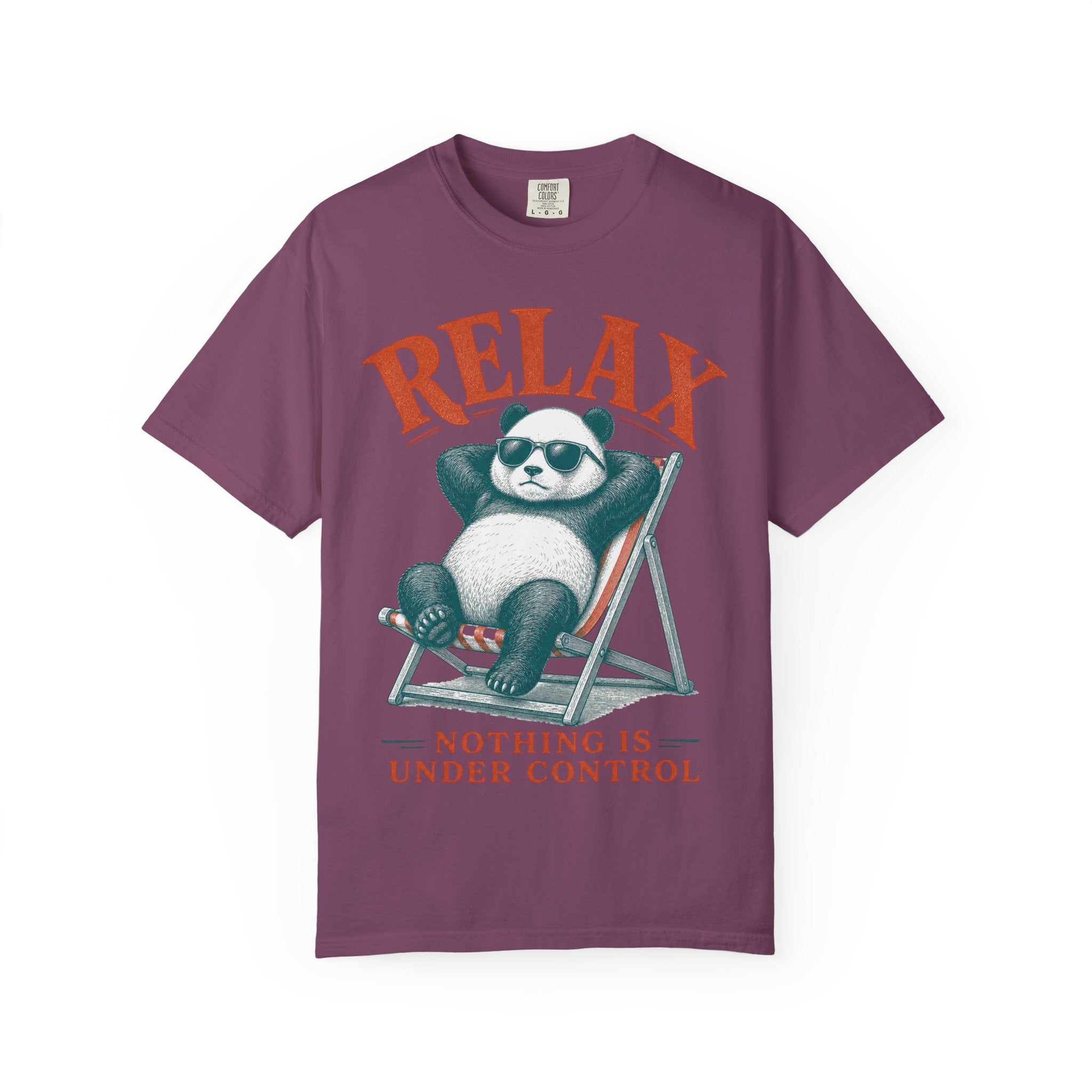 Panda "Nothing Is Under Control" T-Shirt