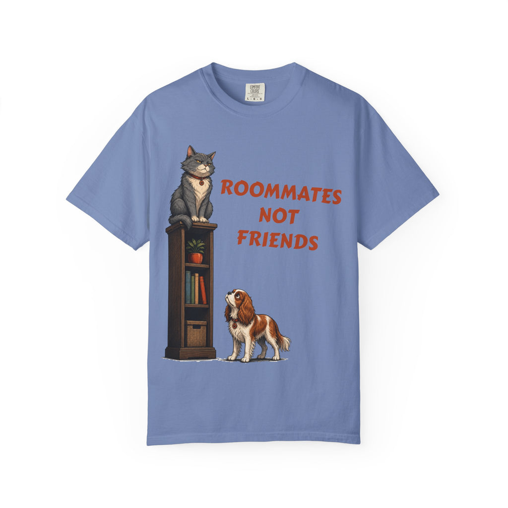 Cat & Dog Roommates T-Shirt
