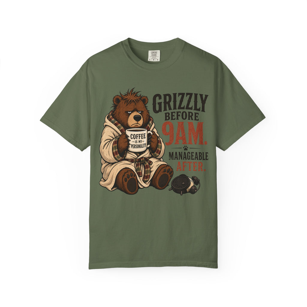 Grizzly Before 9AM Coffee T-Shirt