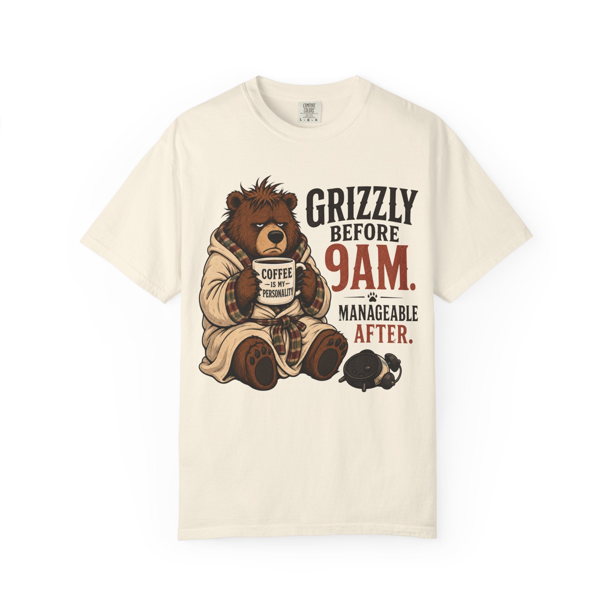 Grizzly Before 9AM Coffee T-Shirt