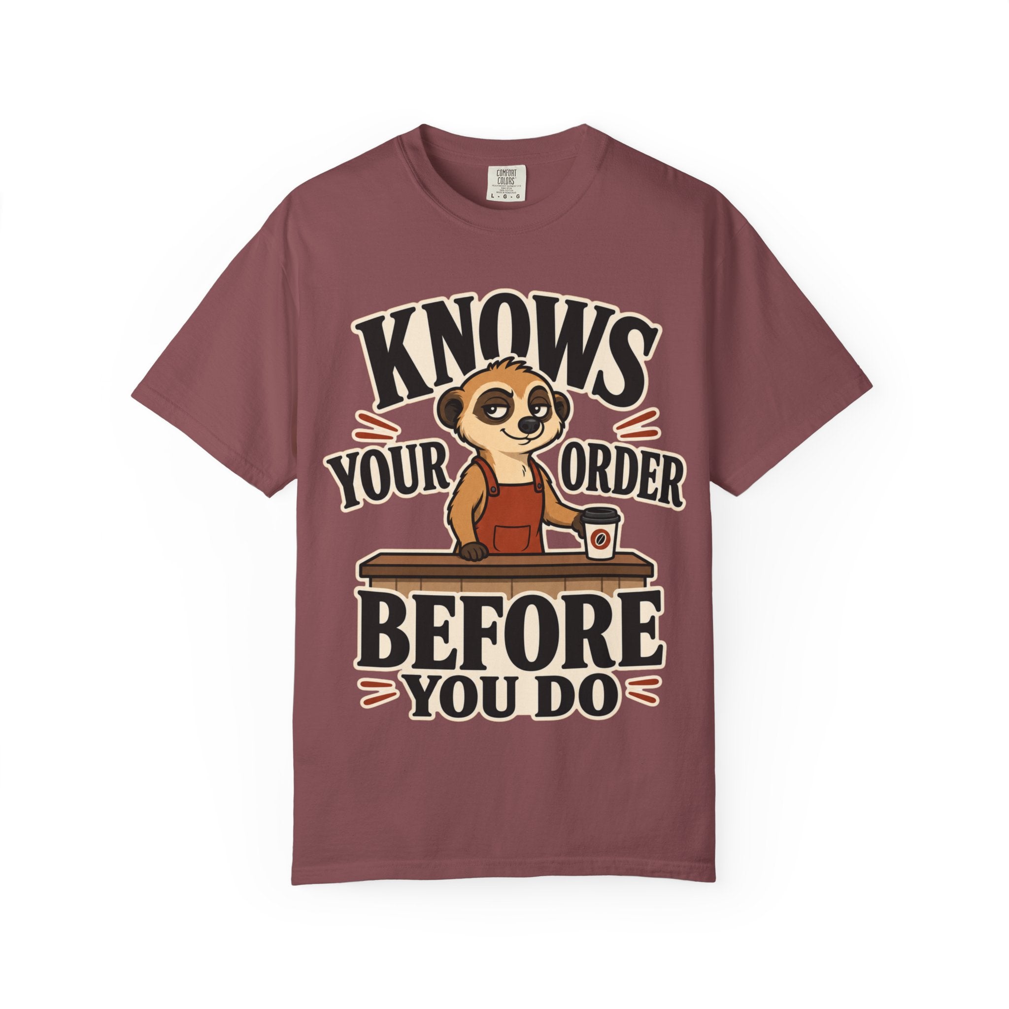 Meerkat Barista T-Shirt