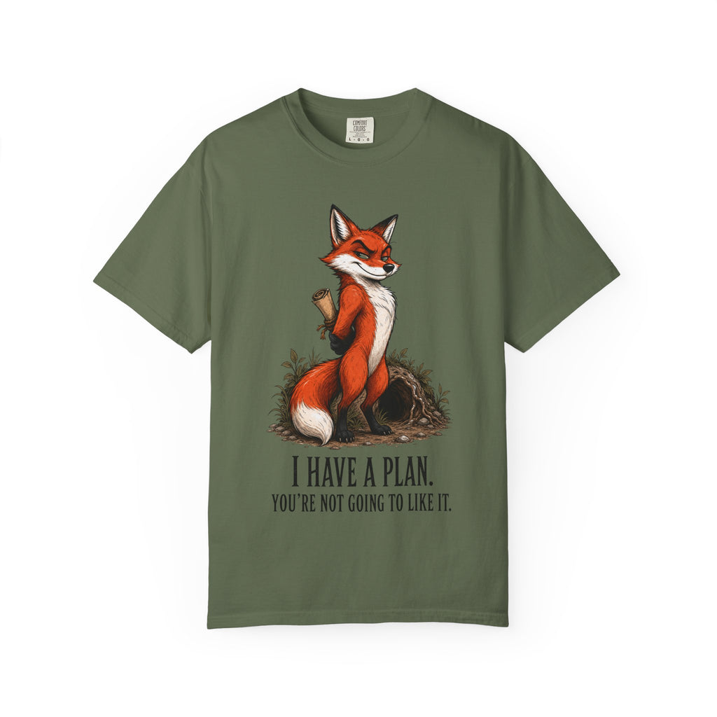Fox - I Have A Plan T-Shirt