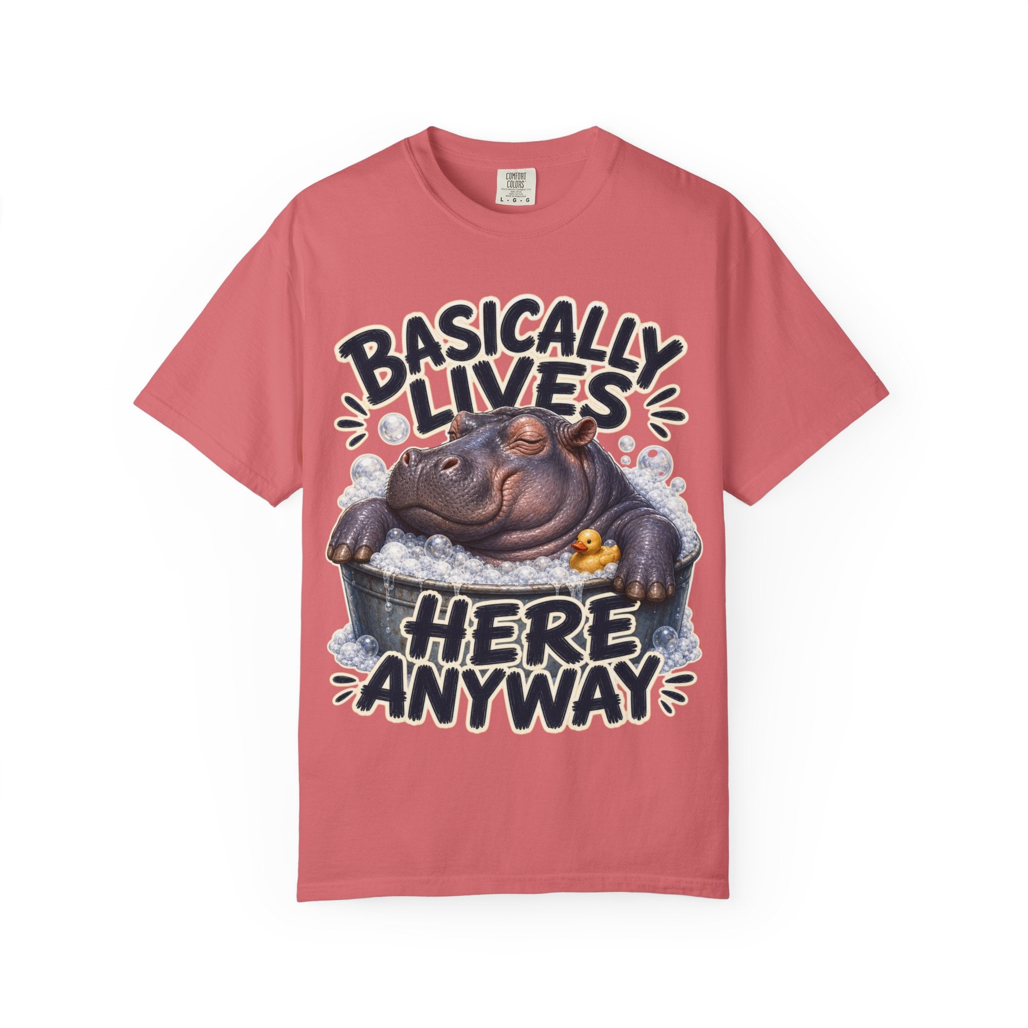 Hippo Bathing T-Shirt