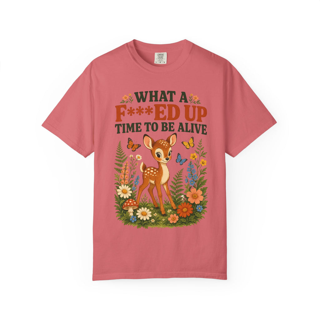 Deer - Fawn F***ed Up Time  T-Shirt