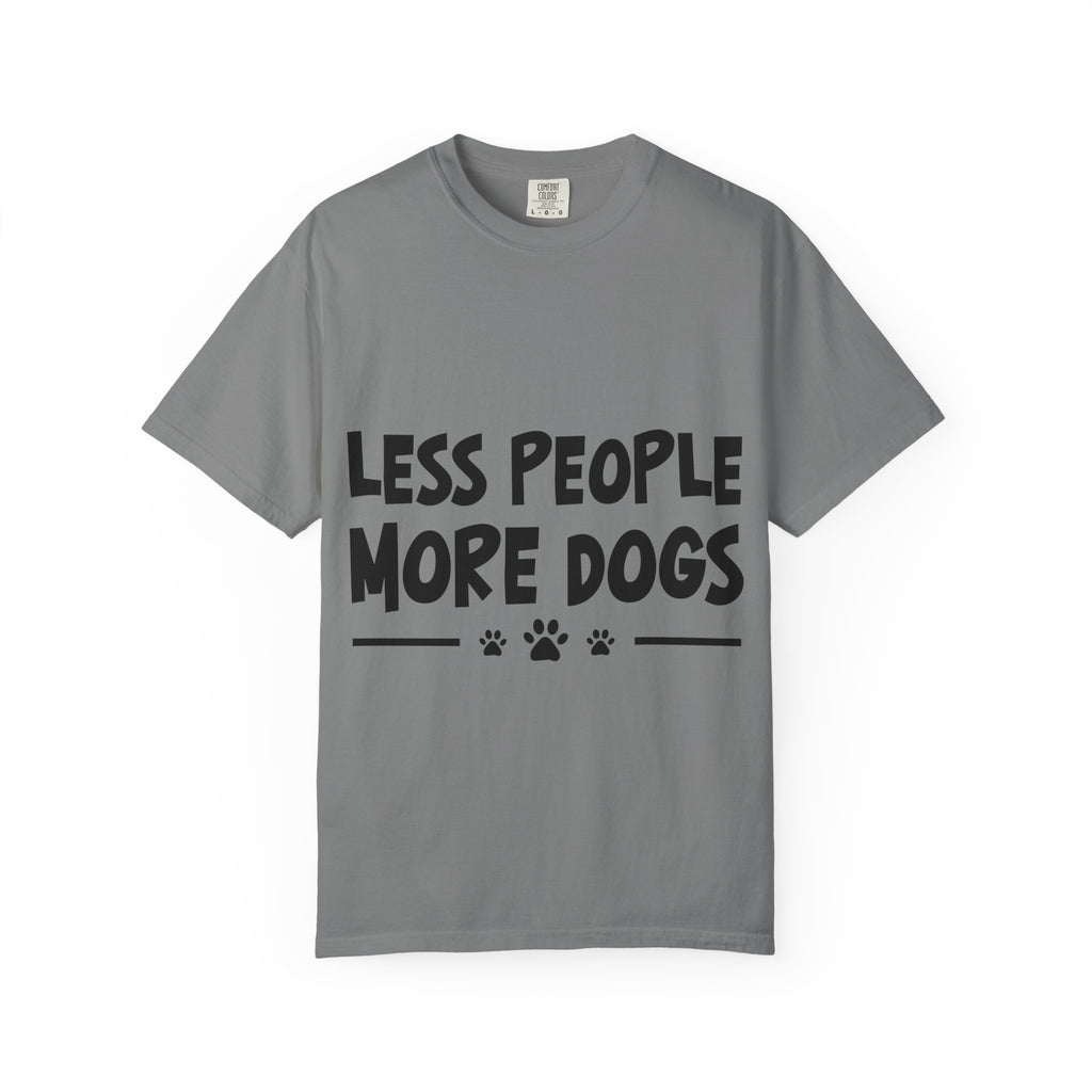 Less People More Dogs T-shirt