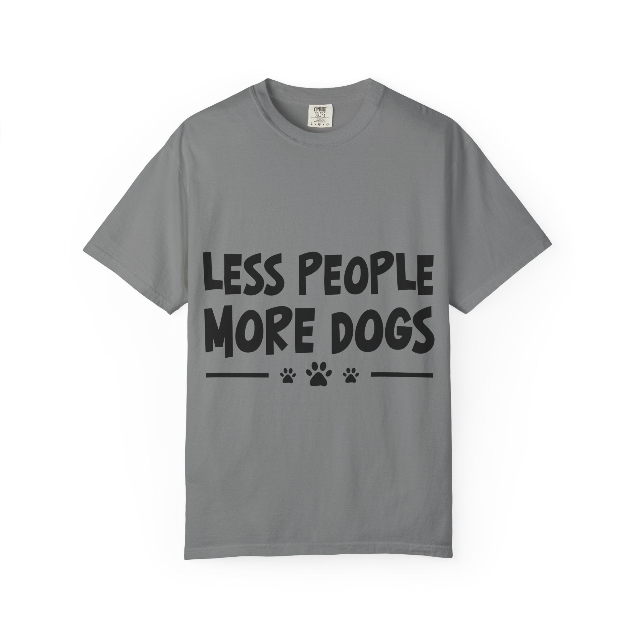 Less People More Dogs T-shirt