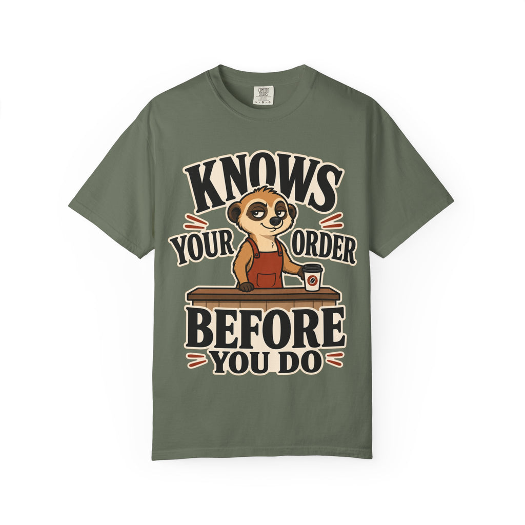 Meerkat Barista T-Shirt