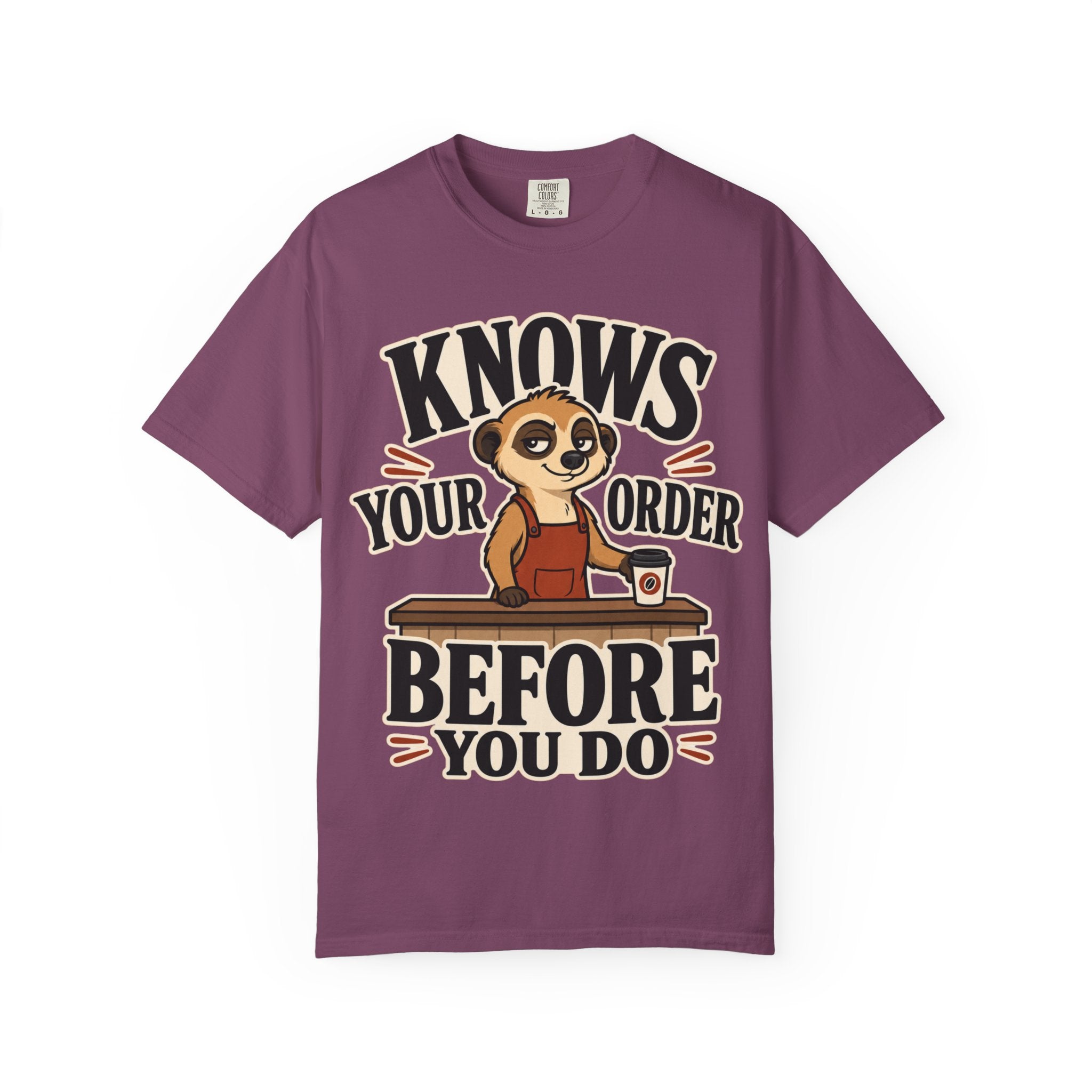 Meerkat Barista T-Shirt