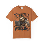 Technically Working Sloth T-Shirt