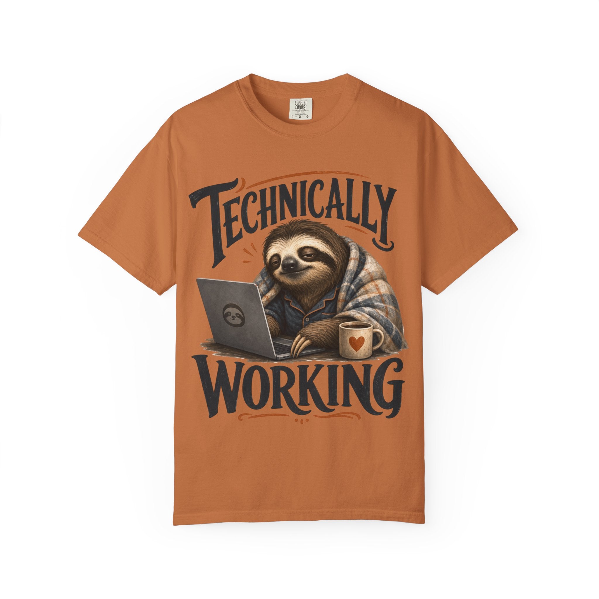 Technically Working Sloth T-Shirt