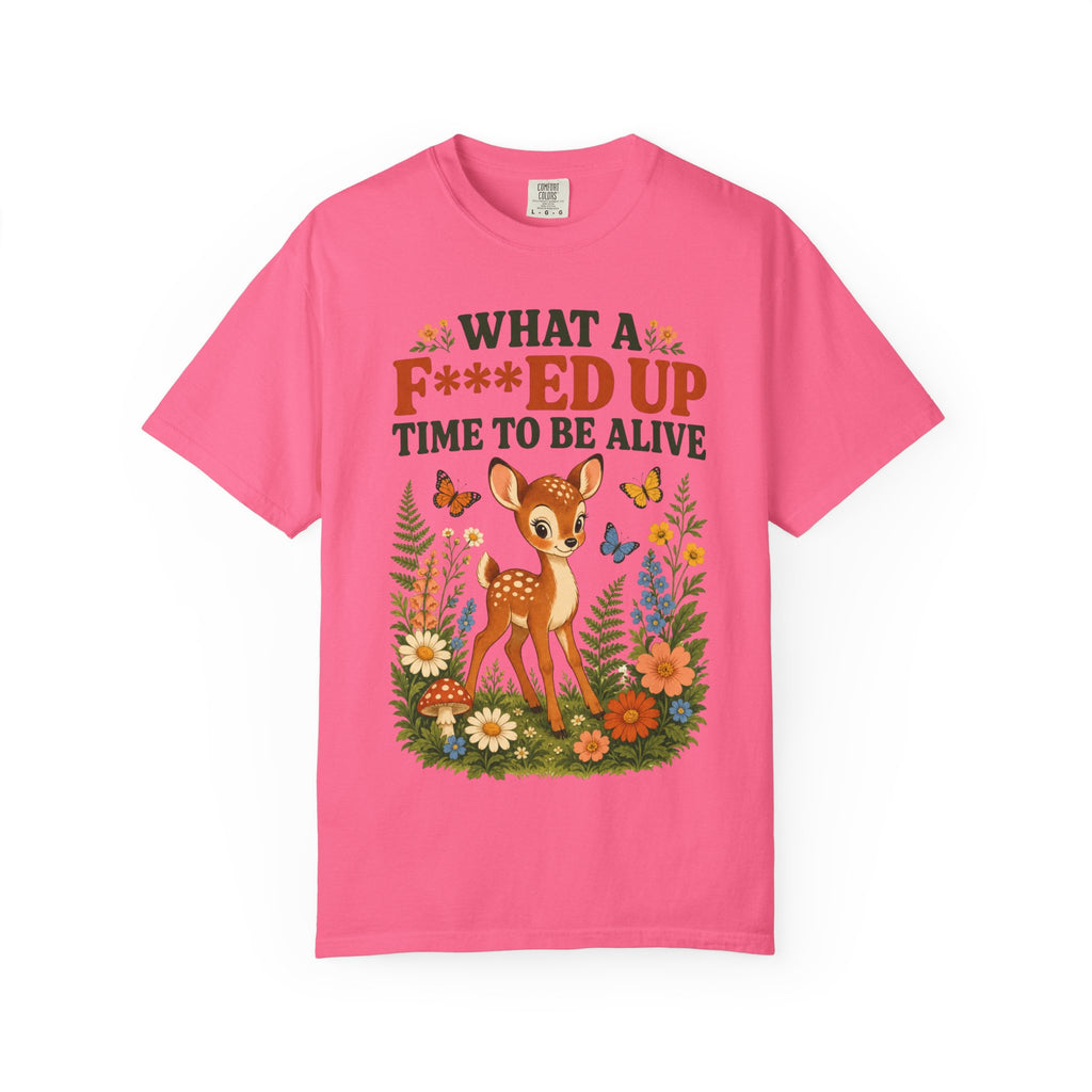 Deer - Fawn F***ed Up Time  T-Shirt