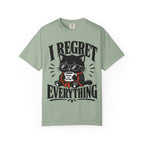 Cat - I Regret Everything T‑Shirt