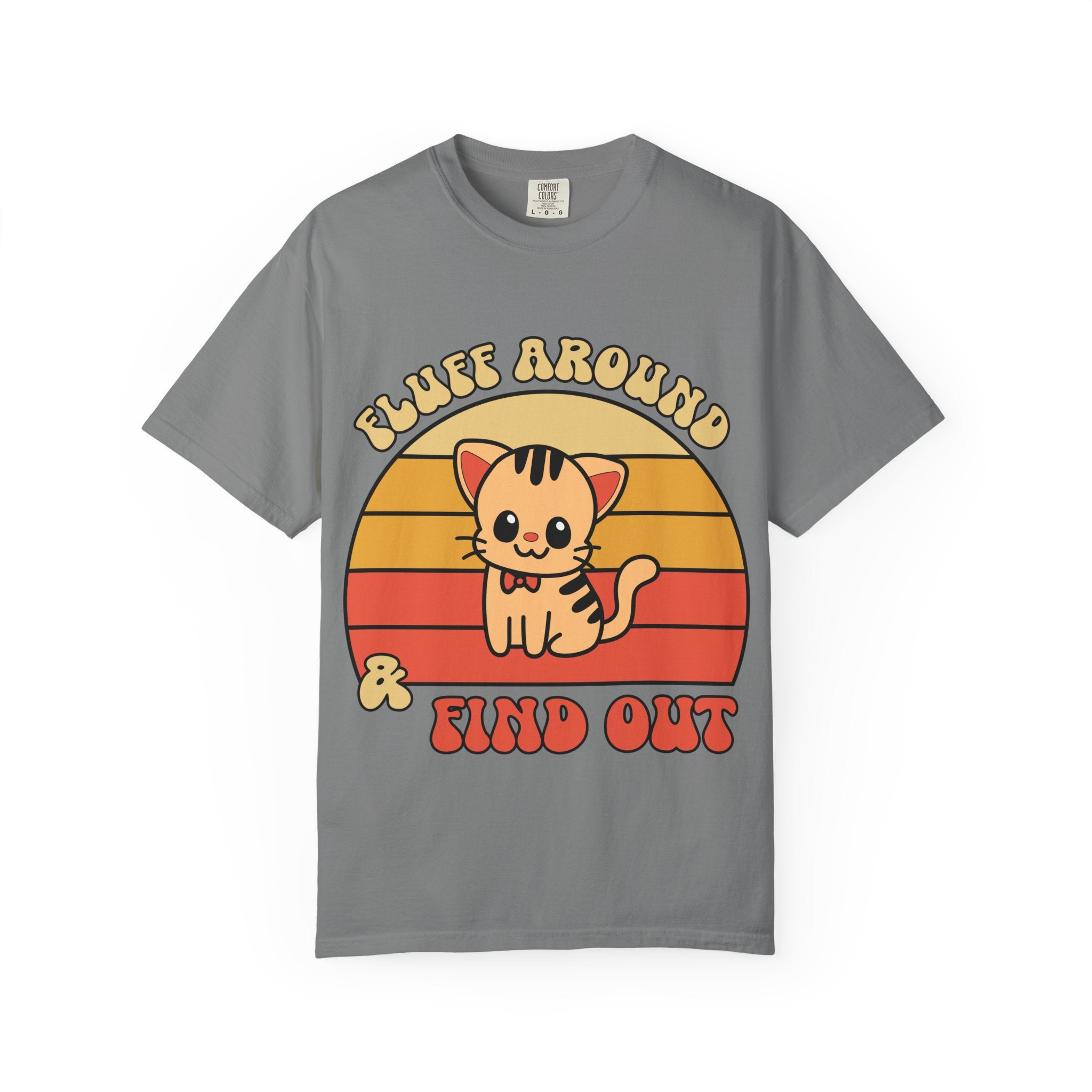 Curious Retro Kitten T-Shirt