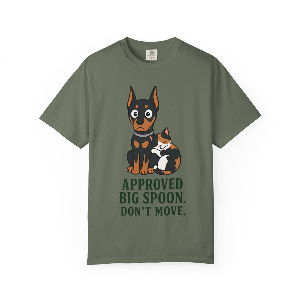 Cat & Dog Big Spoon T-Shirt