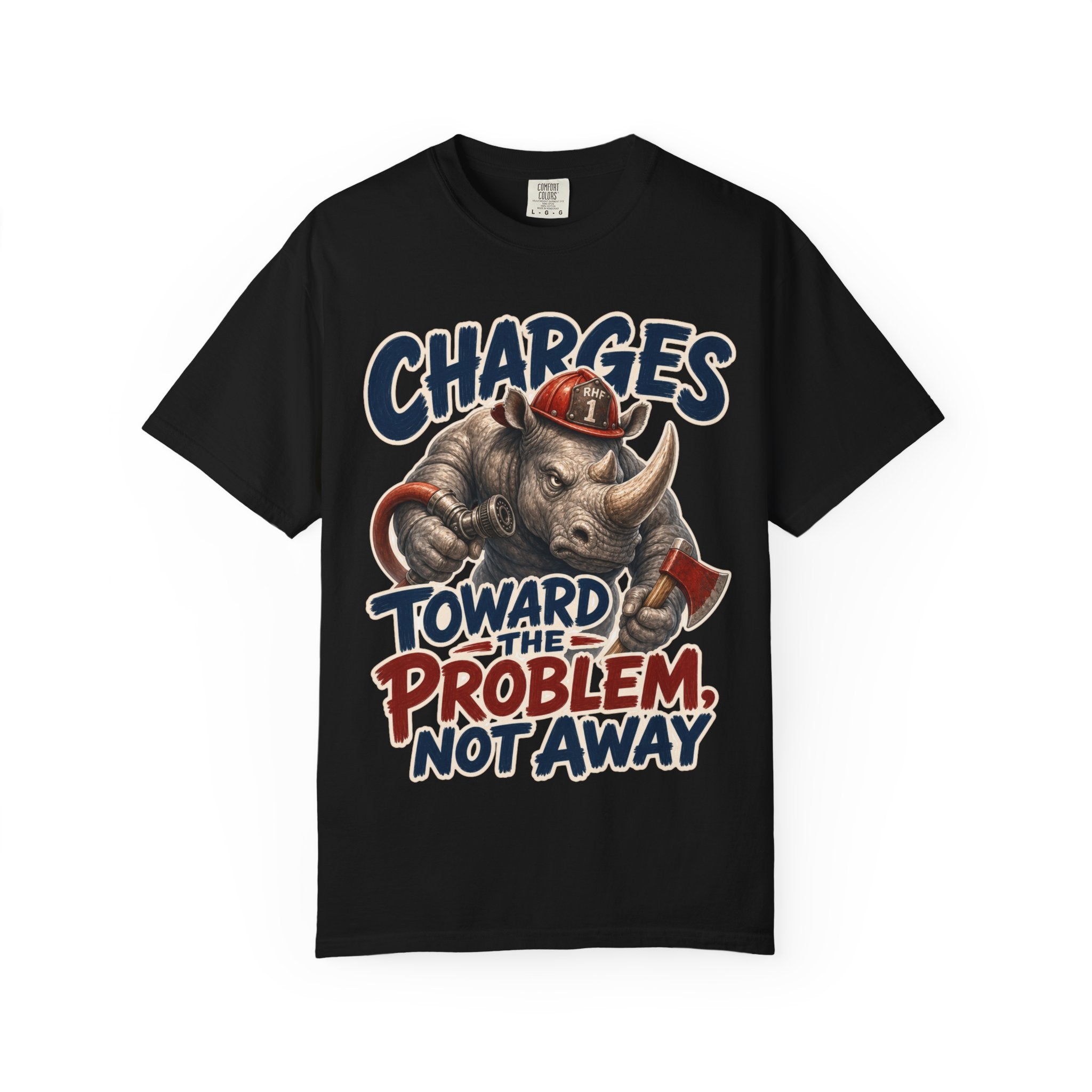 Rhino Firefighter T-Shirt