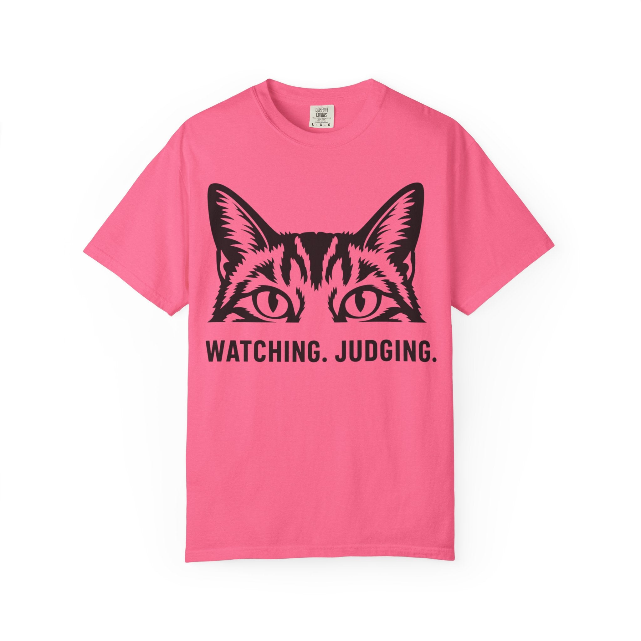 Cat Watching. Judging. T-Shirt