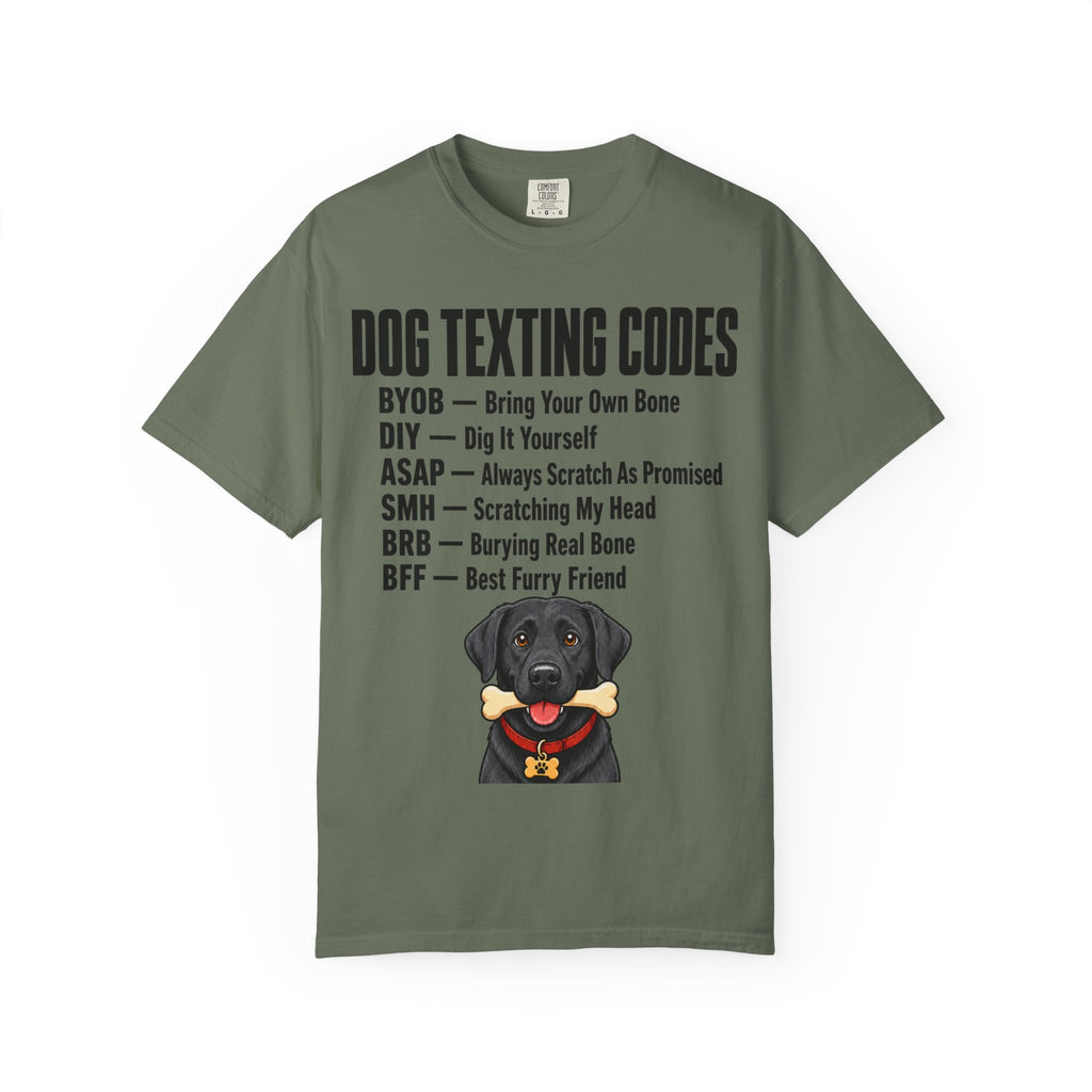 Dog Texting Codes T-Shirt