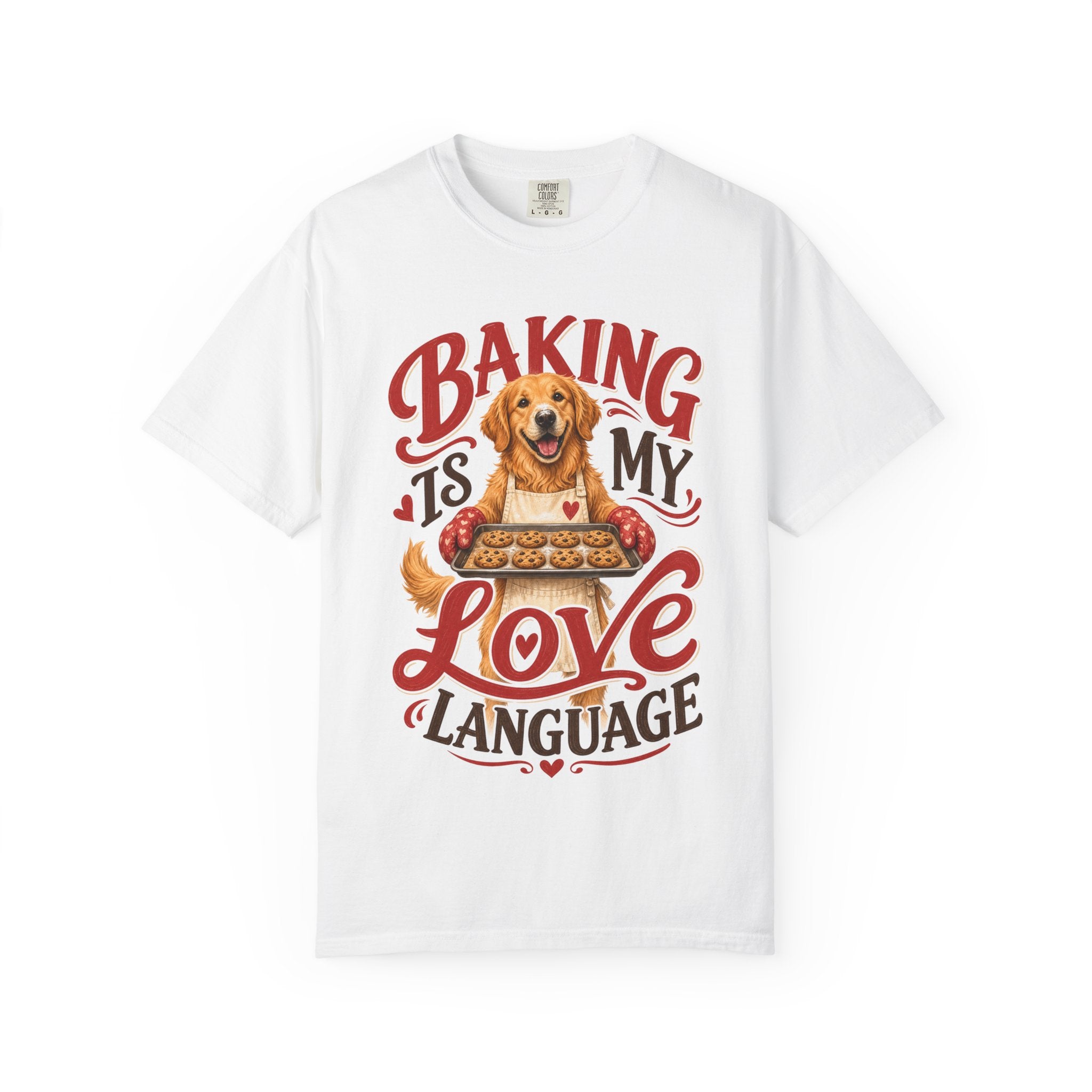 Golden Retriever Baking T-Shirt