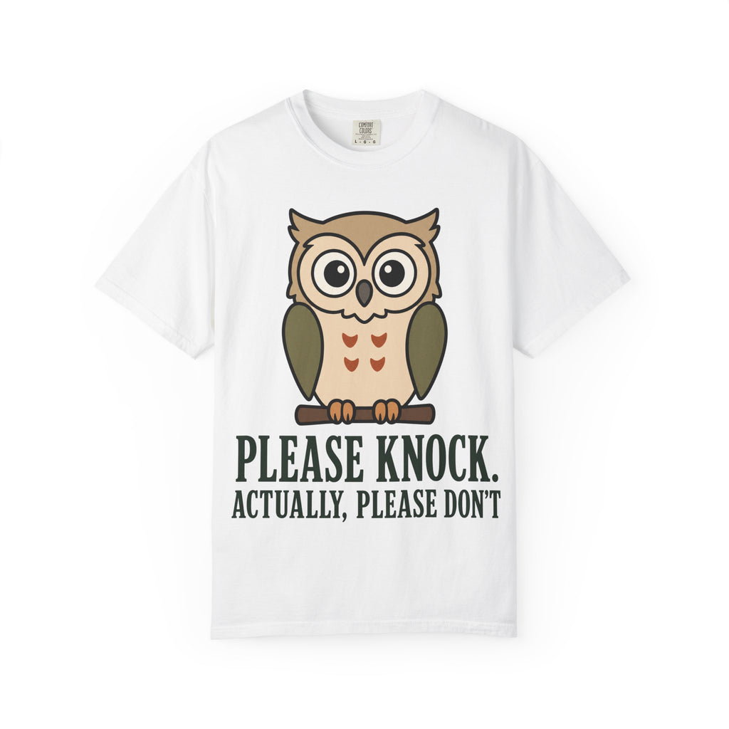 Owl Please Knock T-Shirt