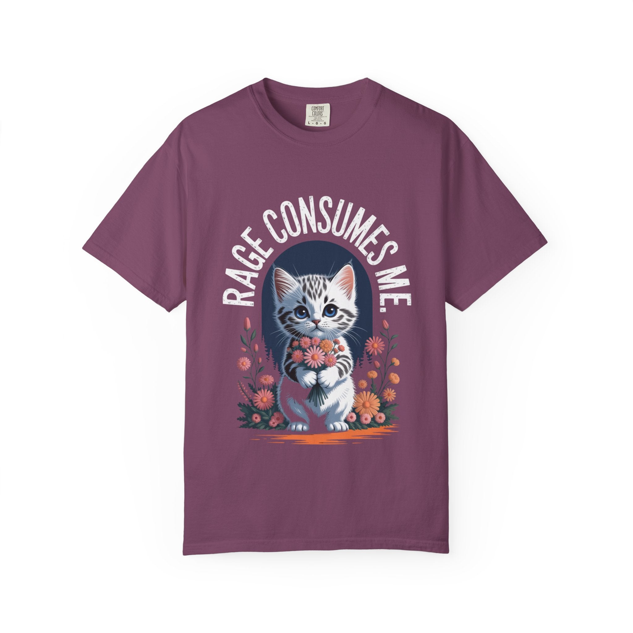 Cat - Kitten Rage Consumes Me T-Shirt