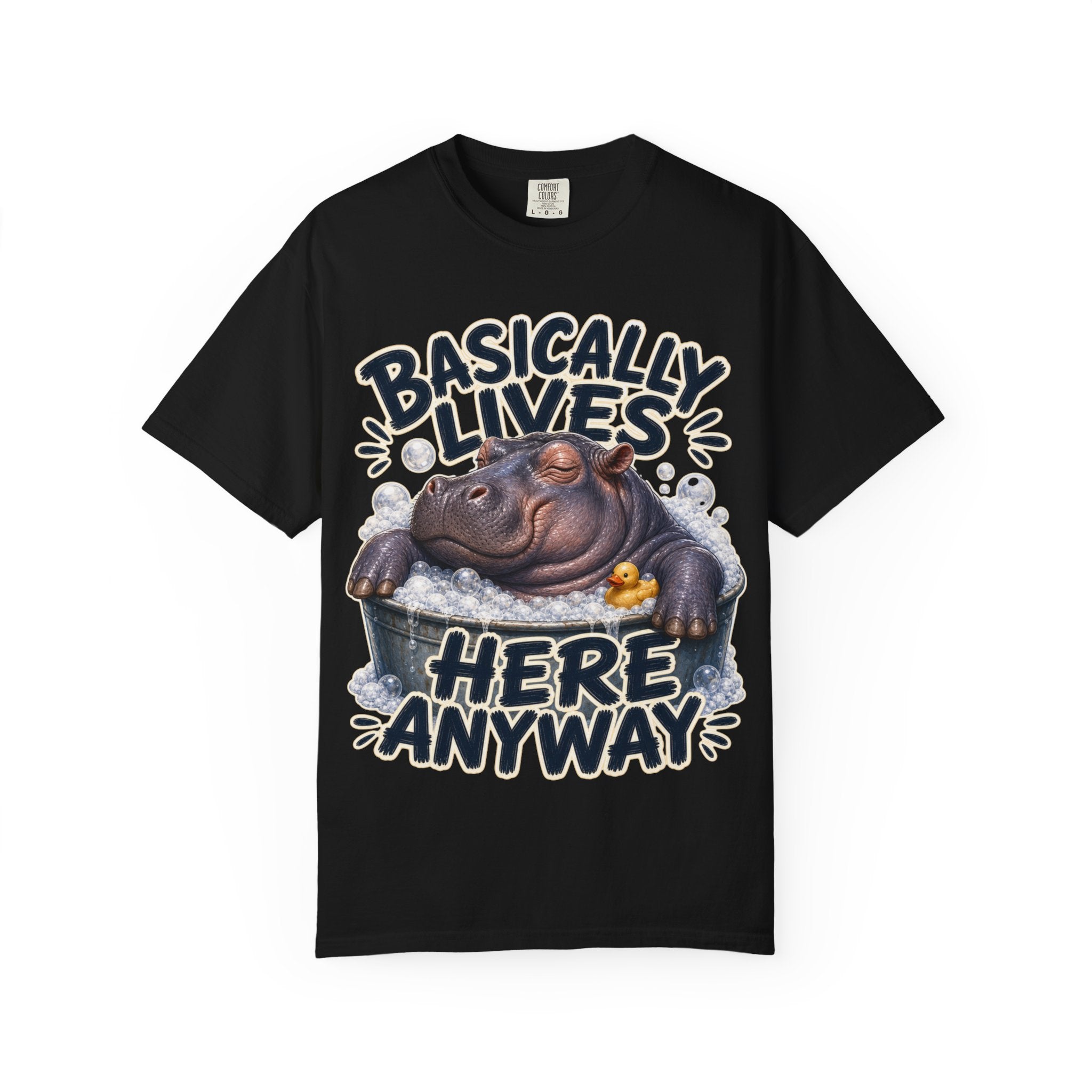 Hippo Bathing T-Shirt