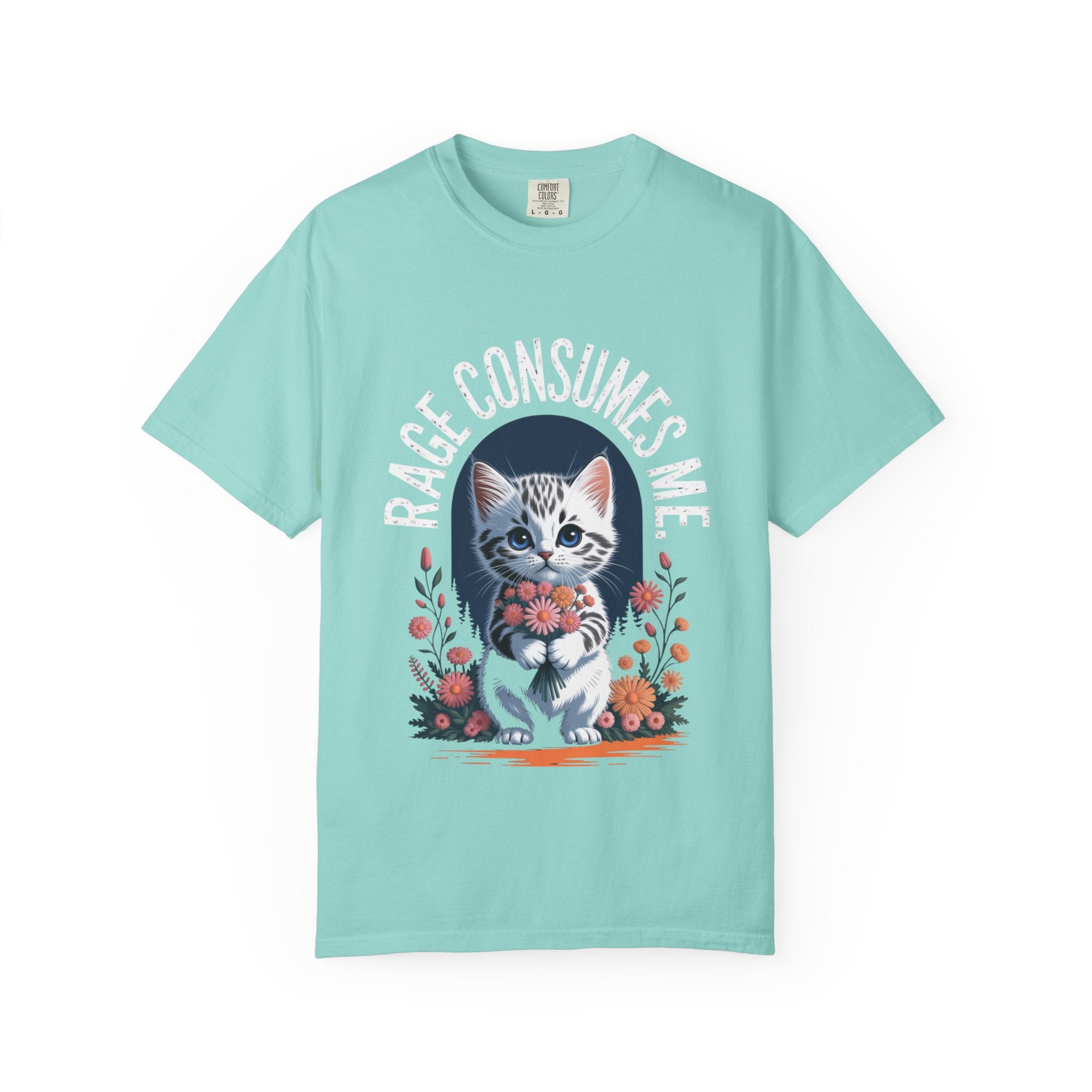 Cat - Kitten Rage Consumes Me T-Shirt