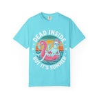 Skeleton Flamingo Pool Float Retro