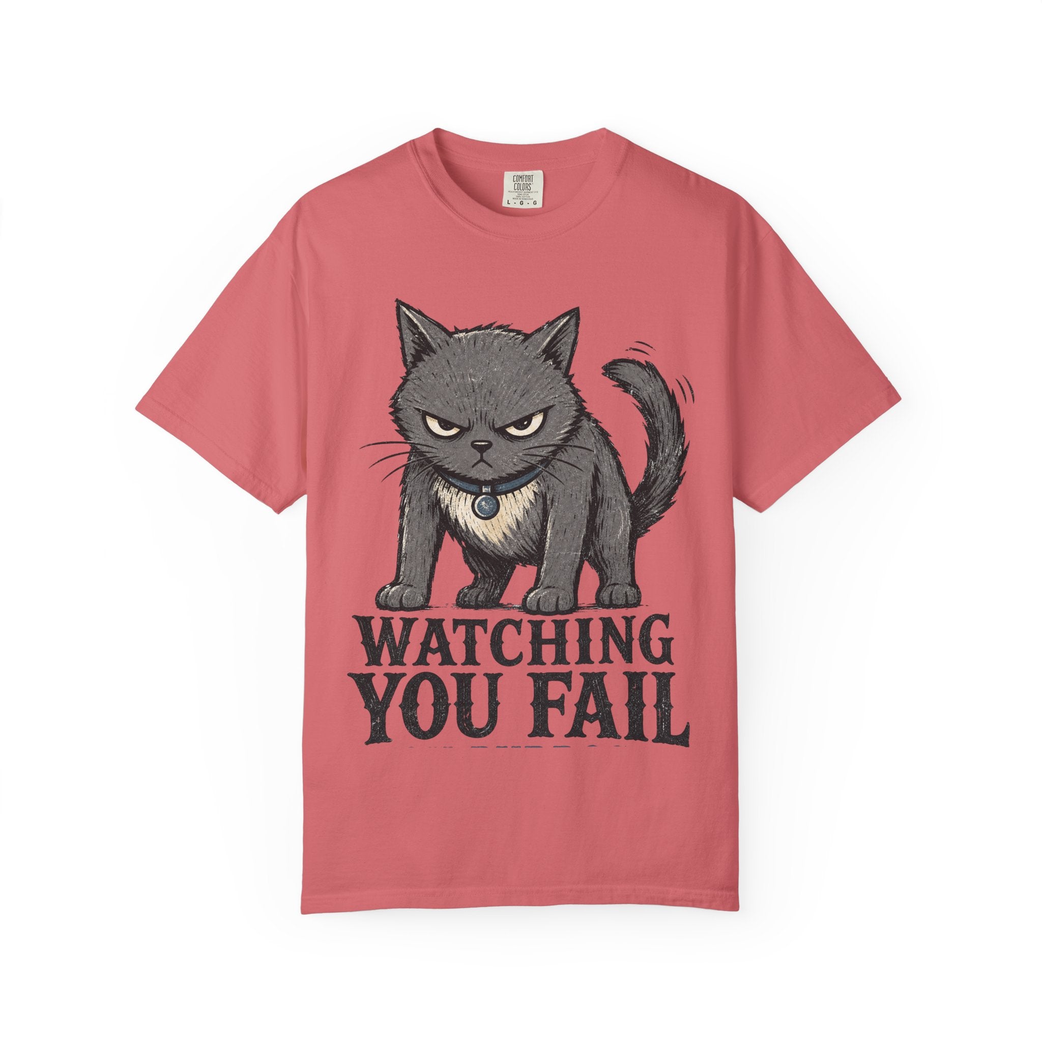 Cat Watching You Fail T-Shirt