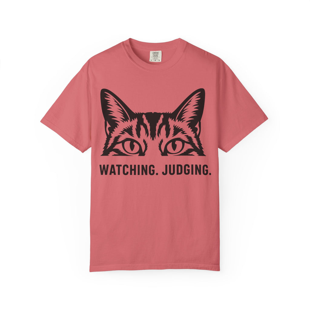 Cat Watching. Judging. T-Shirt