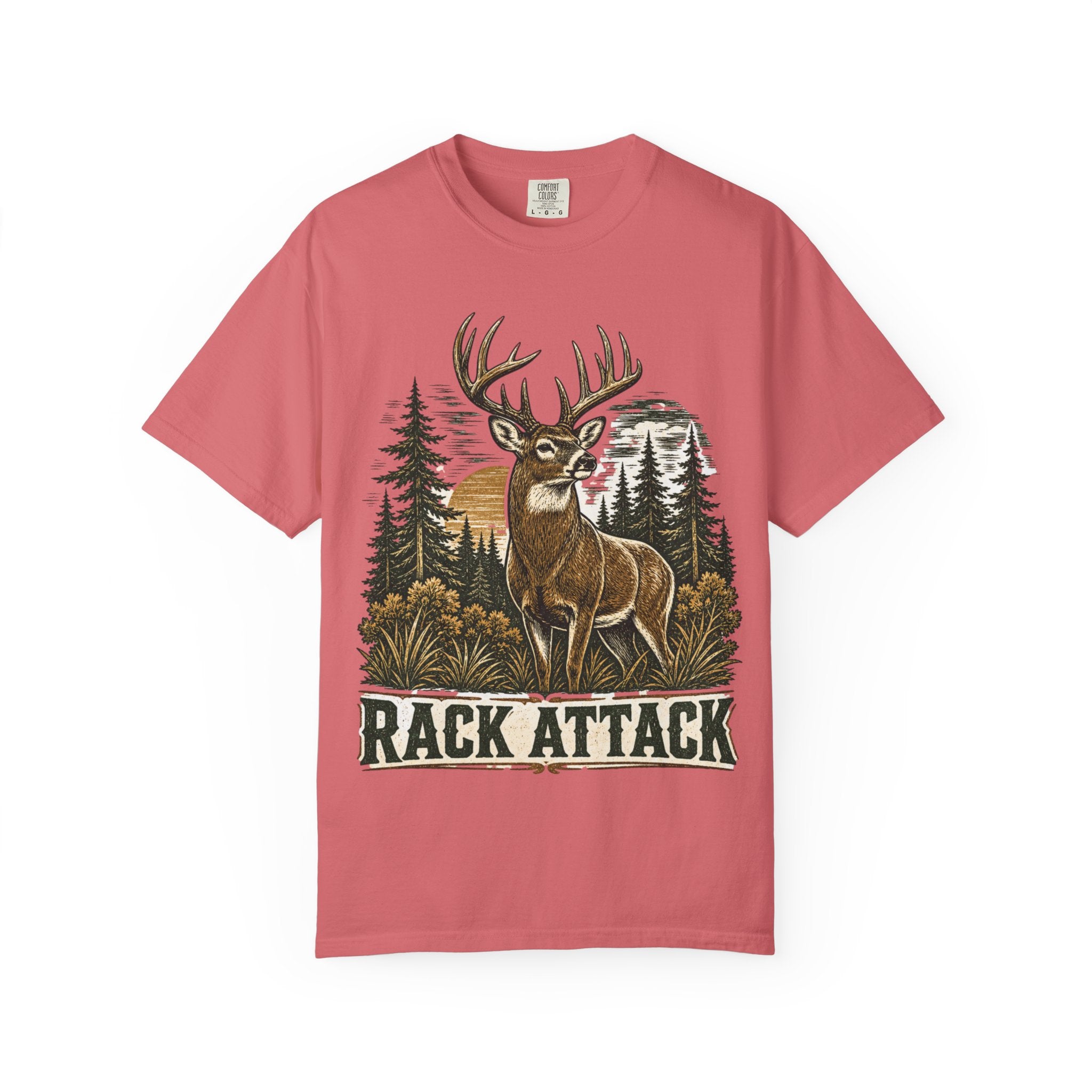 Deer Hunting T-Shirt - Rack Attack