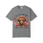 All the Good Ones Are a Little Crazy Highland Cow T-Shirt