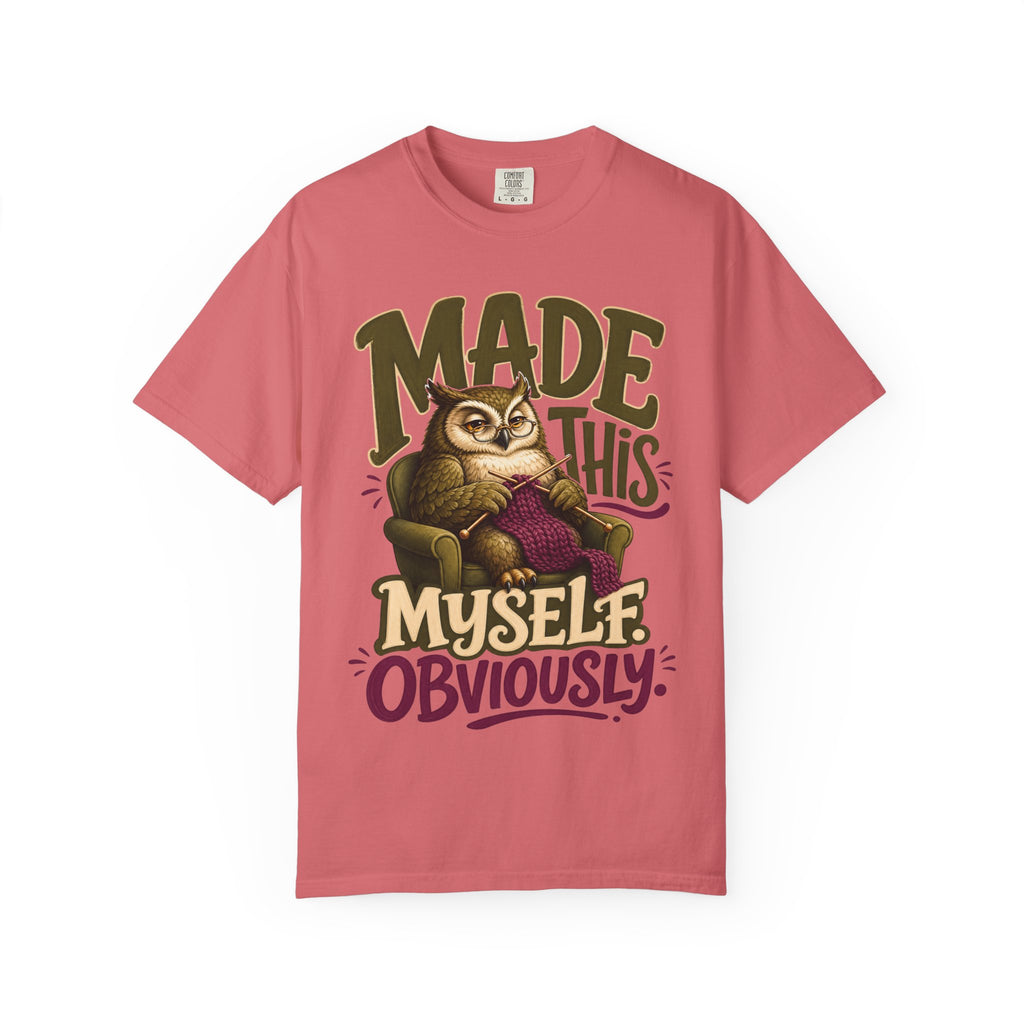 Owl Knitting T-Shirt