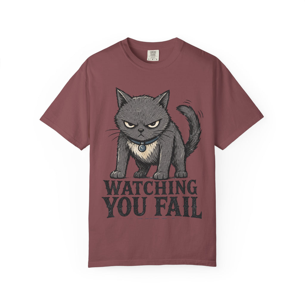 Cat Watching You Fail T-Shirt