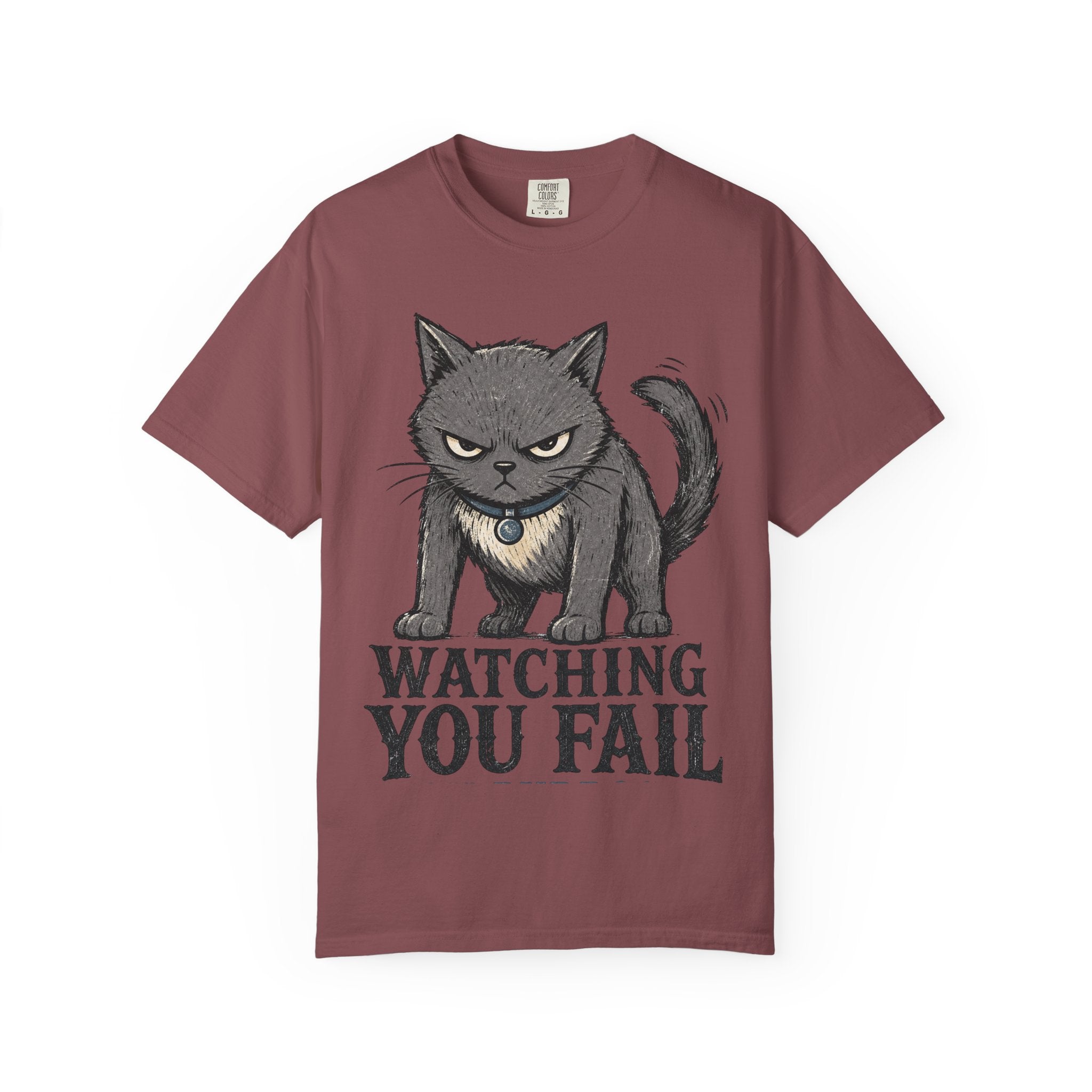 Cat Watching You Fail T-Shirt