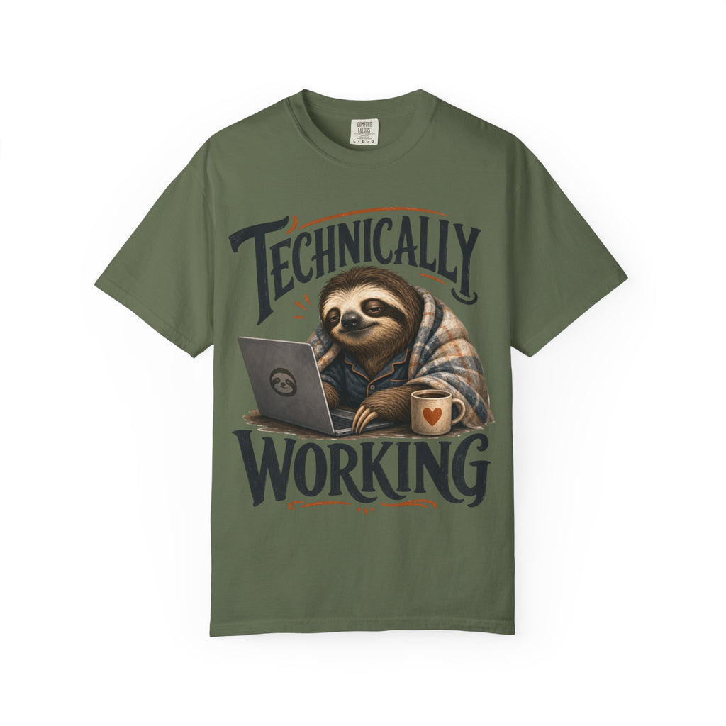 Sloth Working T-Shirt