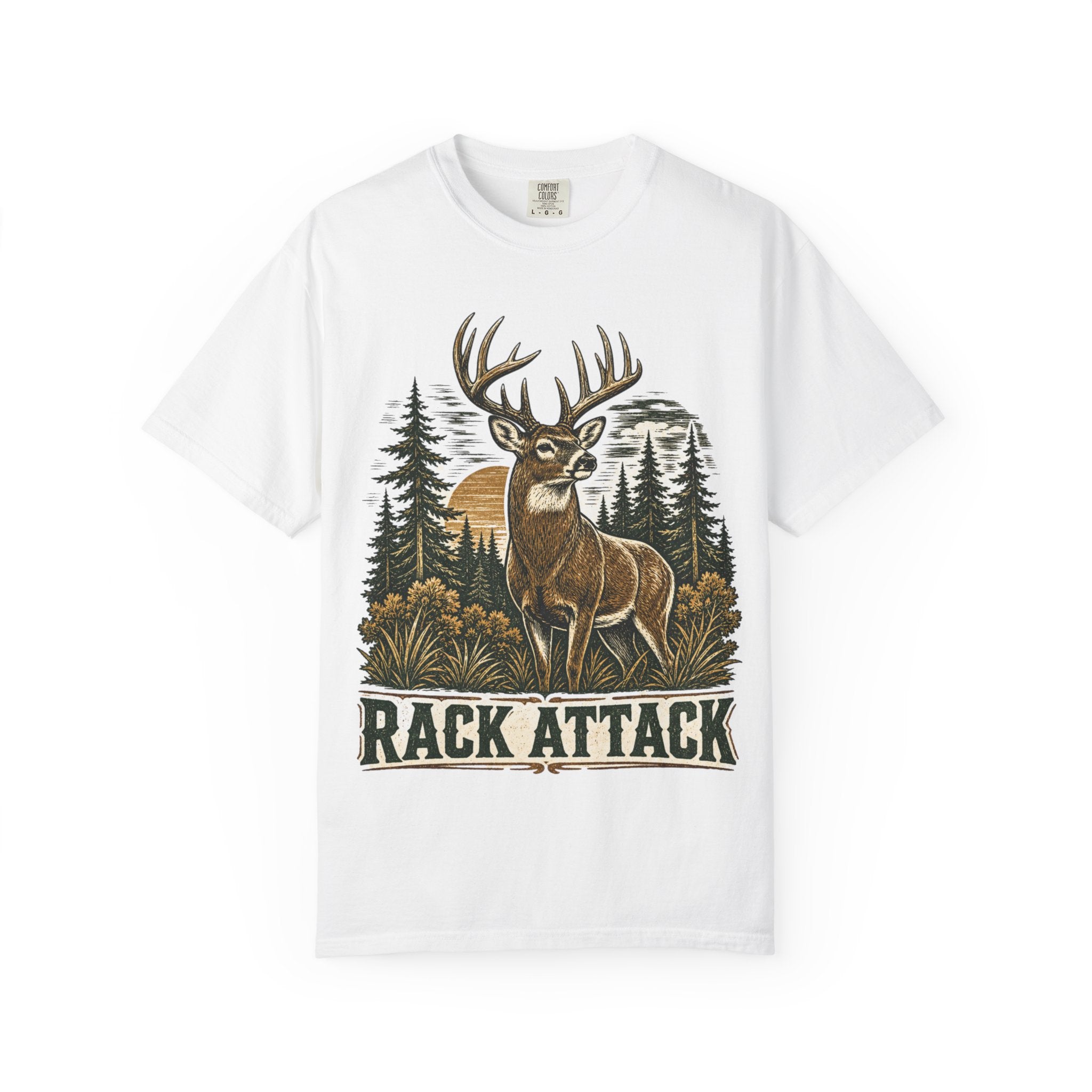Deer Hunting T-Shirt - Rack Attack