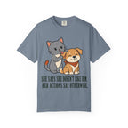 Cat Grooming Dog T-Shirt