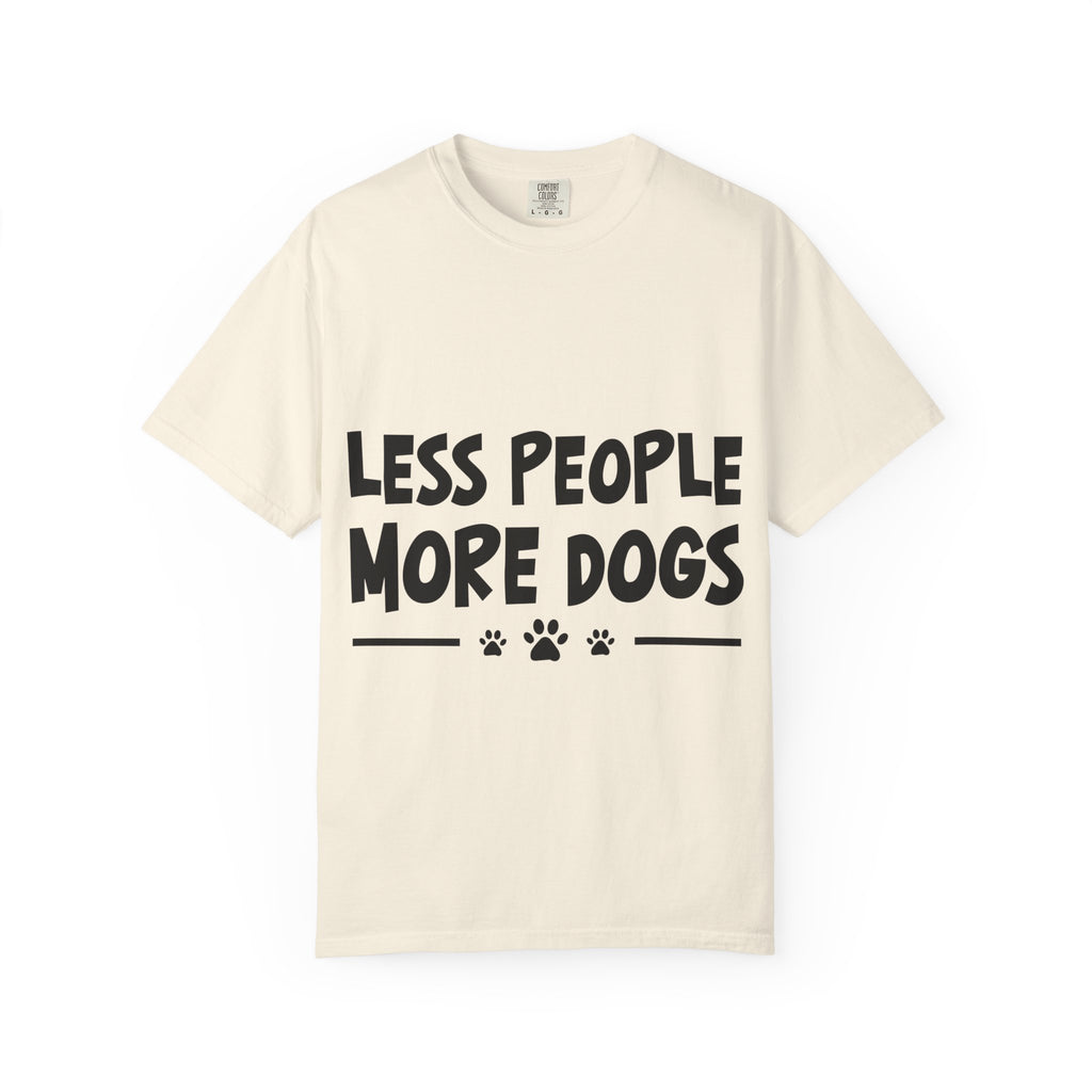 Less People More Dogs T-shirt